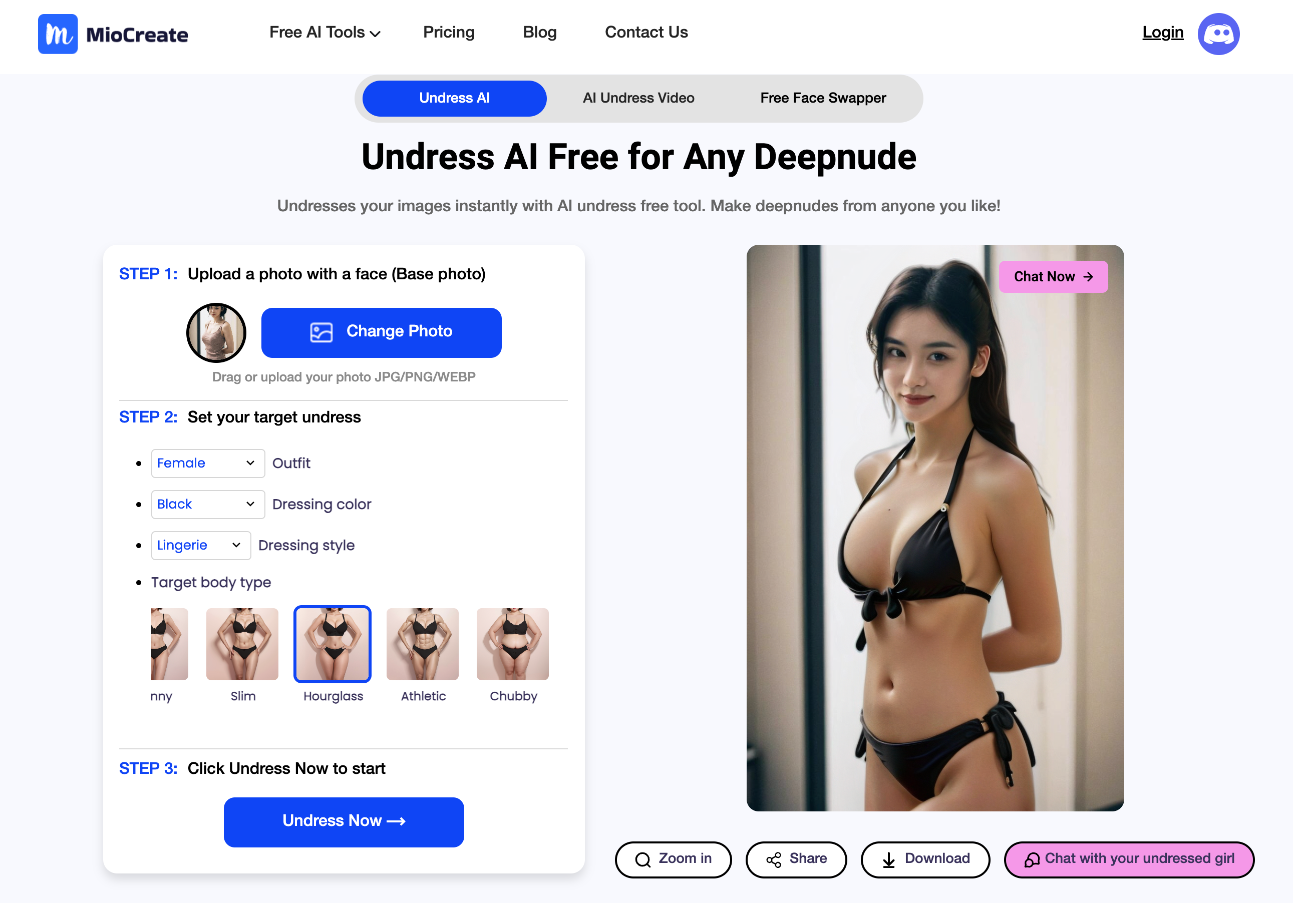 Miocreate Undress AI Review